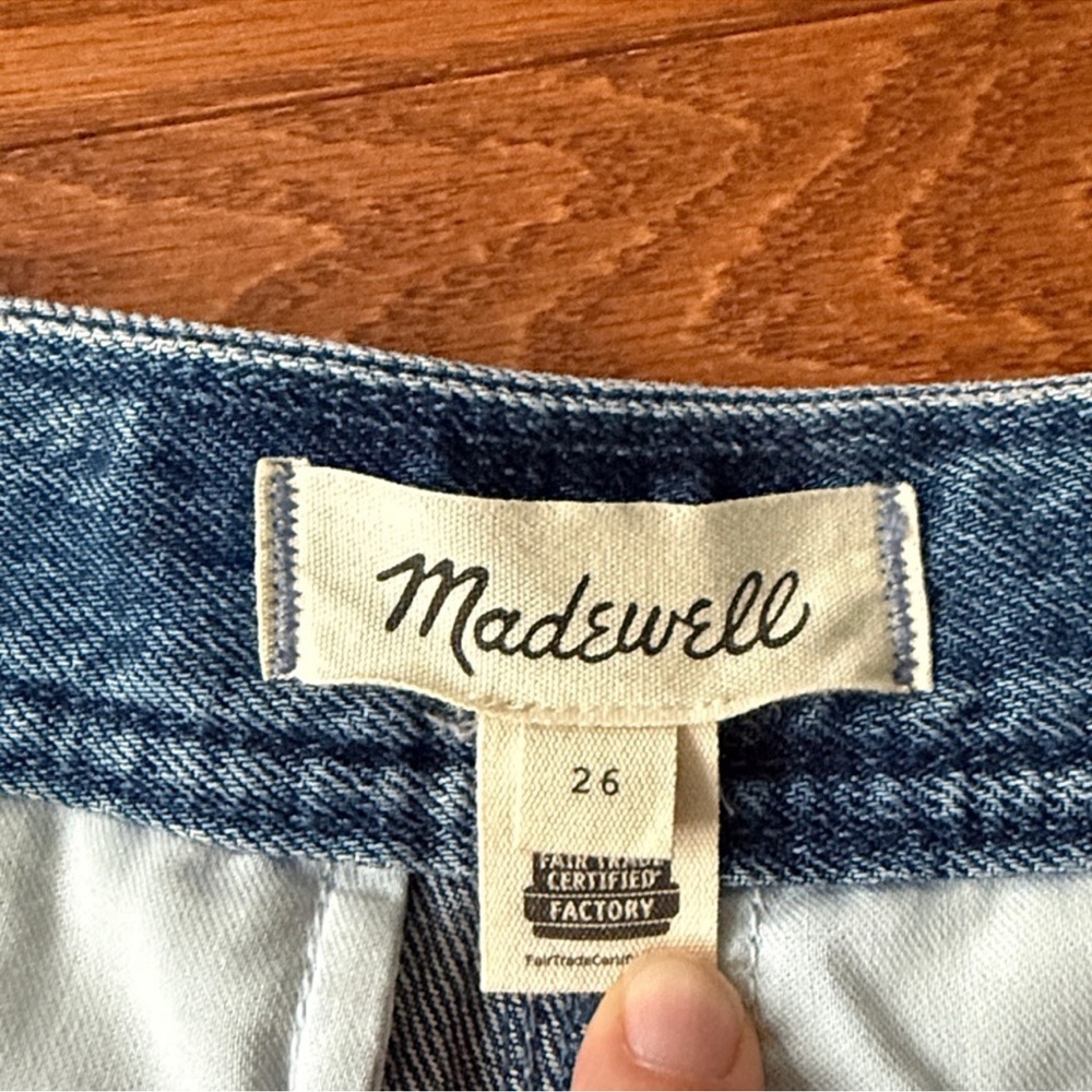 Madewell Denim Wrap Skort Size 26 EUC so cute omg! - Picture 7 of 9